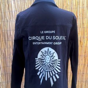 Cirque du Soleil reflective screen print  jacket